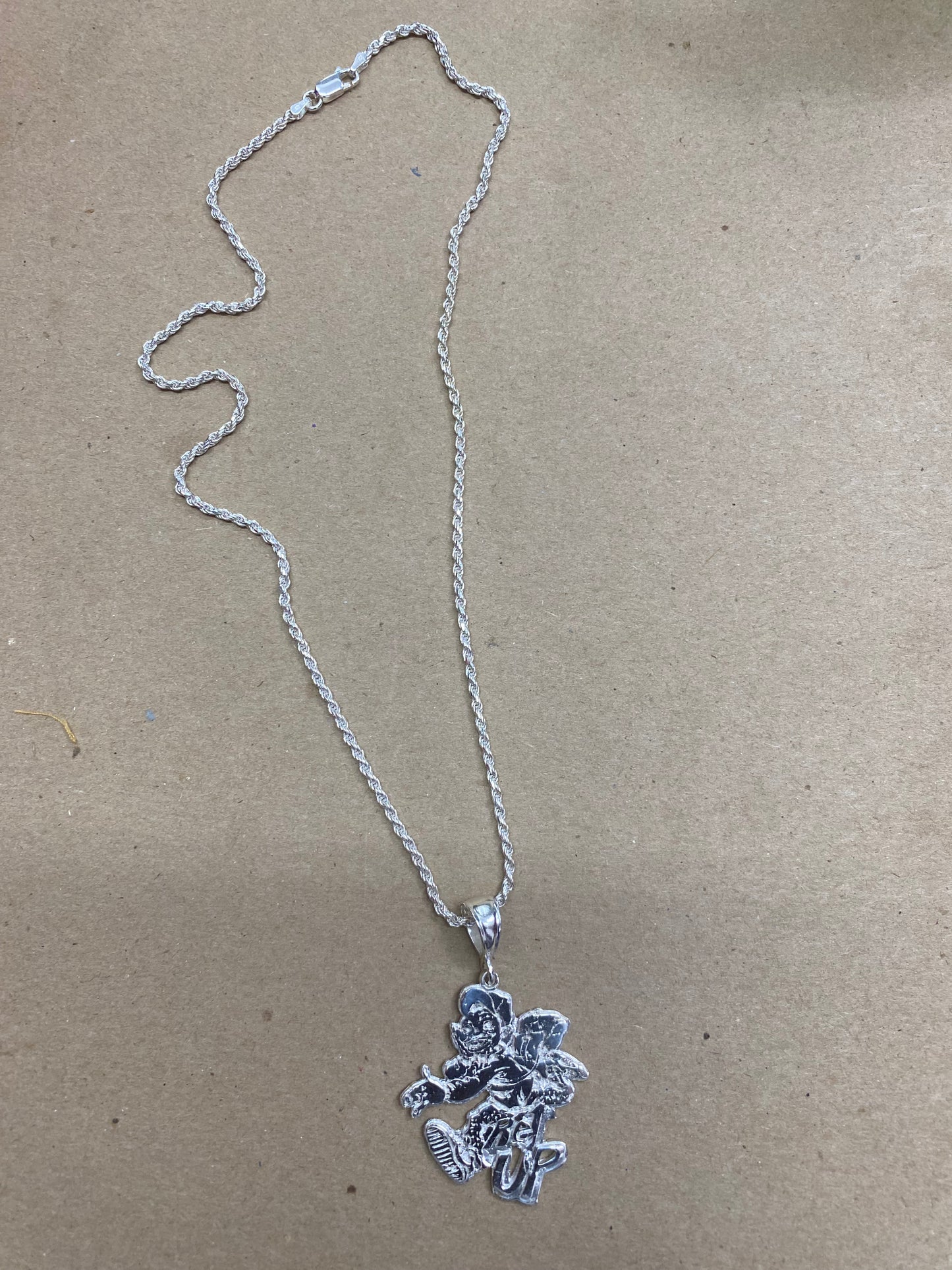 Custom Rope chain with CHL medallion