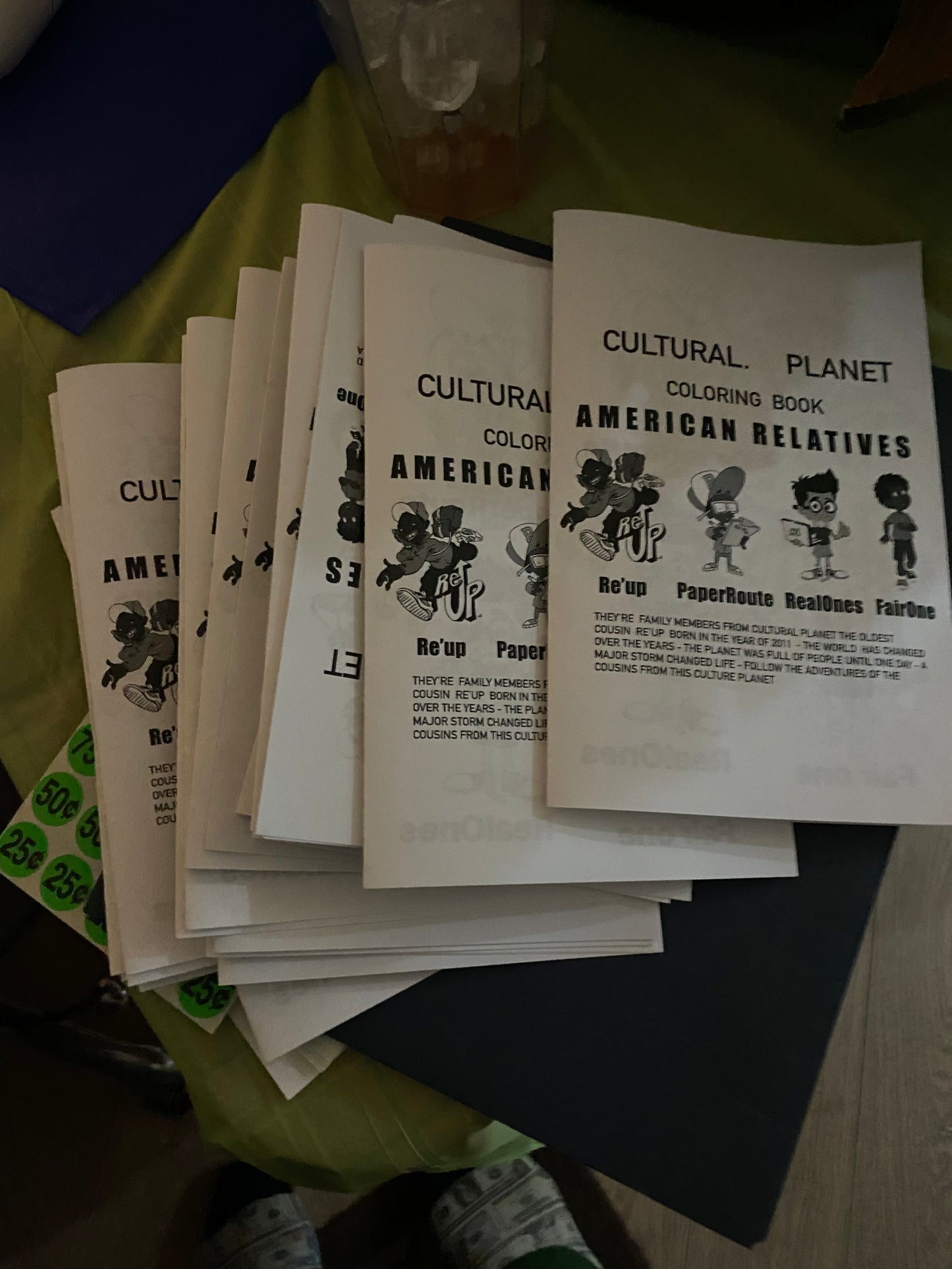 Cultural planet coloring book
