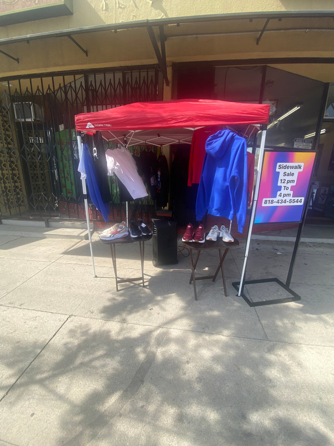 Sidewalk sale