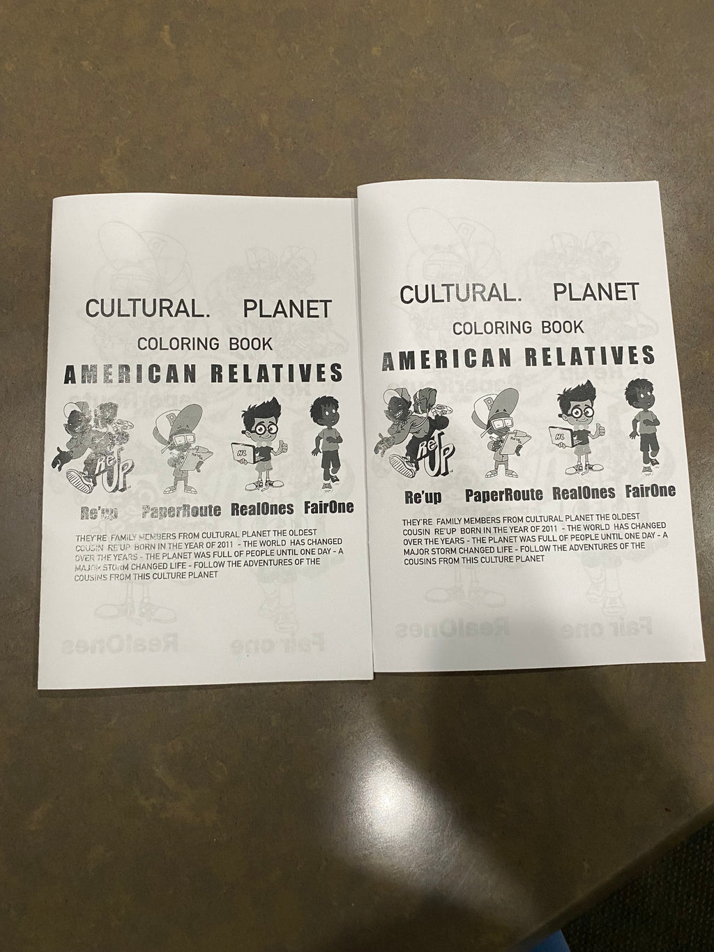 Cultural planet coloring book