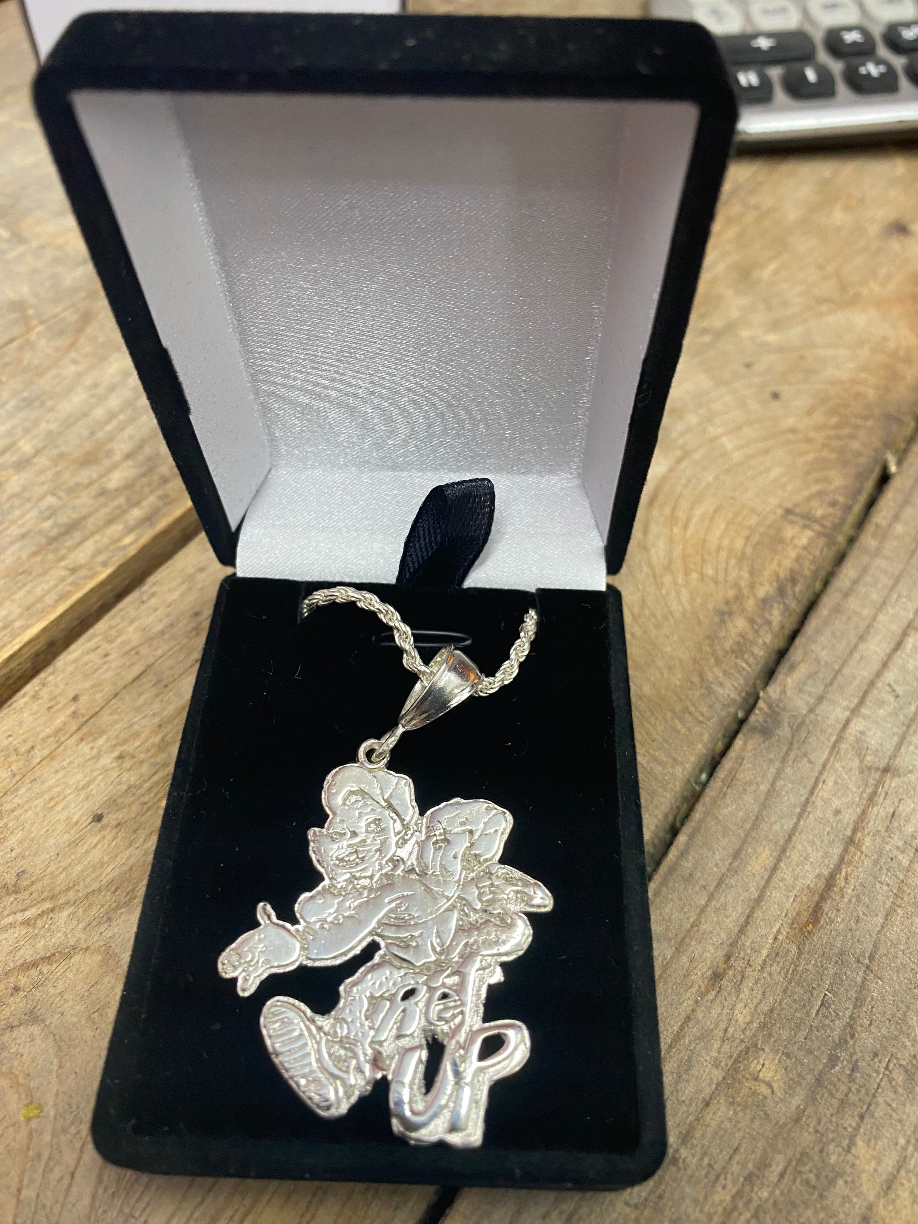 Custom Rope chain with  CHL medallion