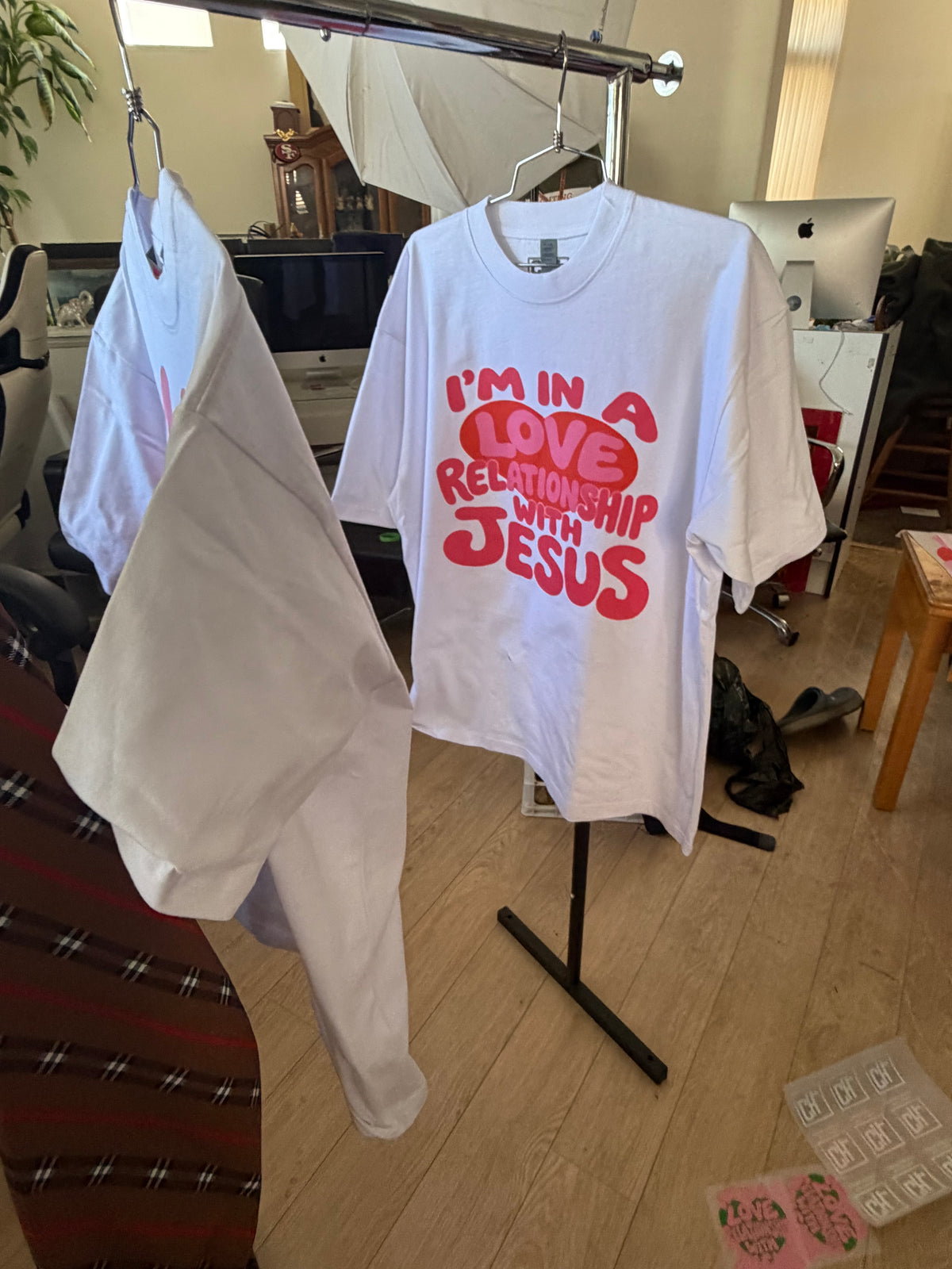 I’m in a Love Relationship With Jesus — CHL Oversized Tee