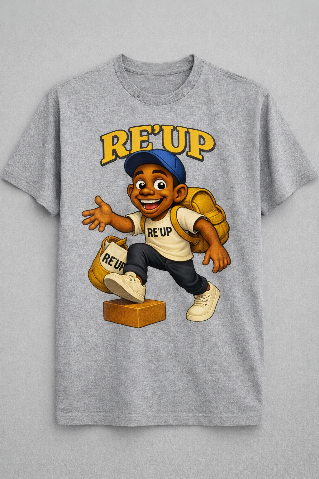Hustle. Custom t shirt big print