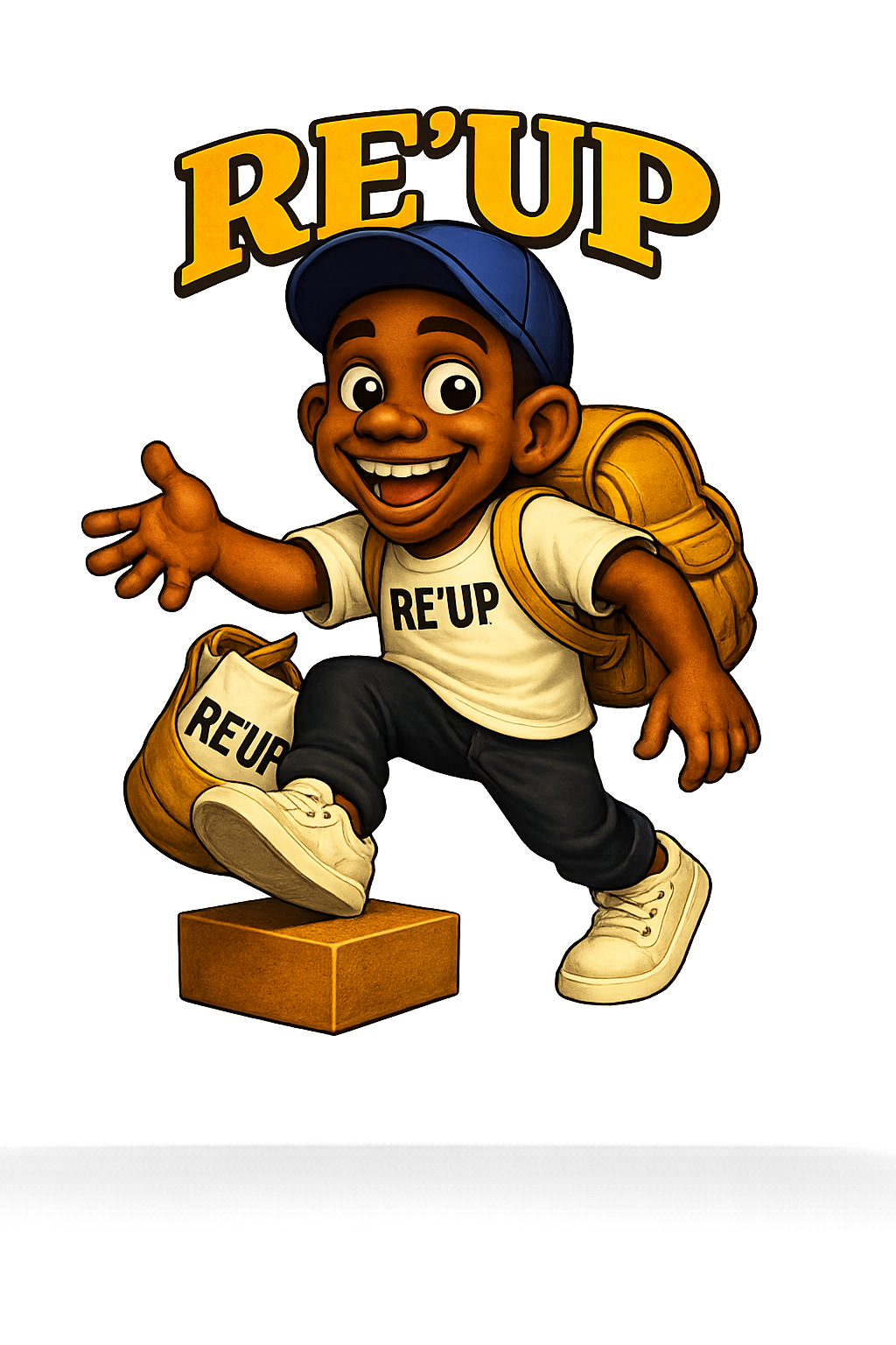 Hustle. Custom t shirt big print