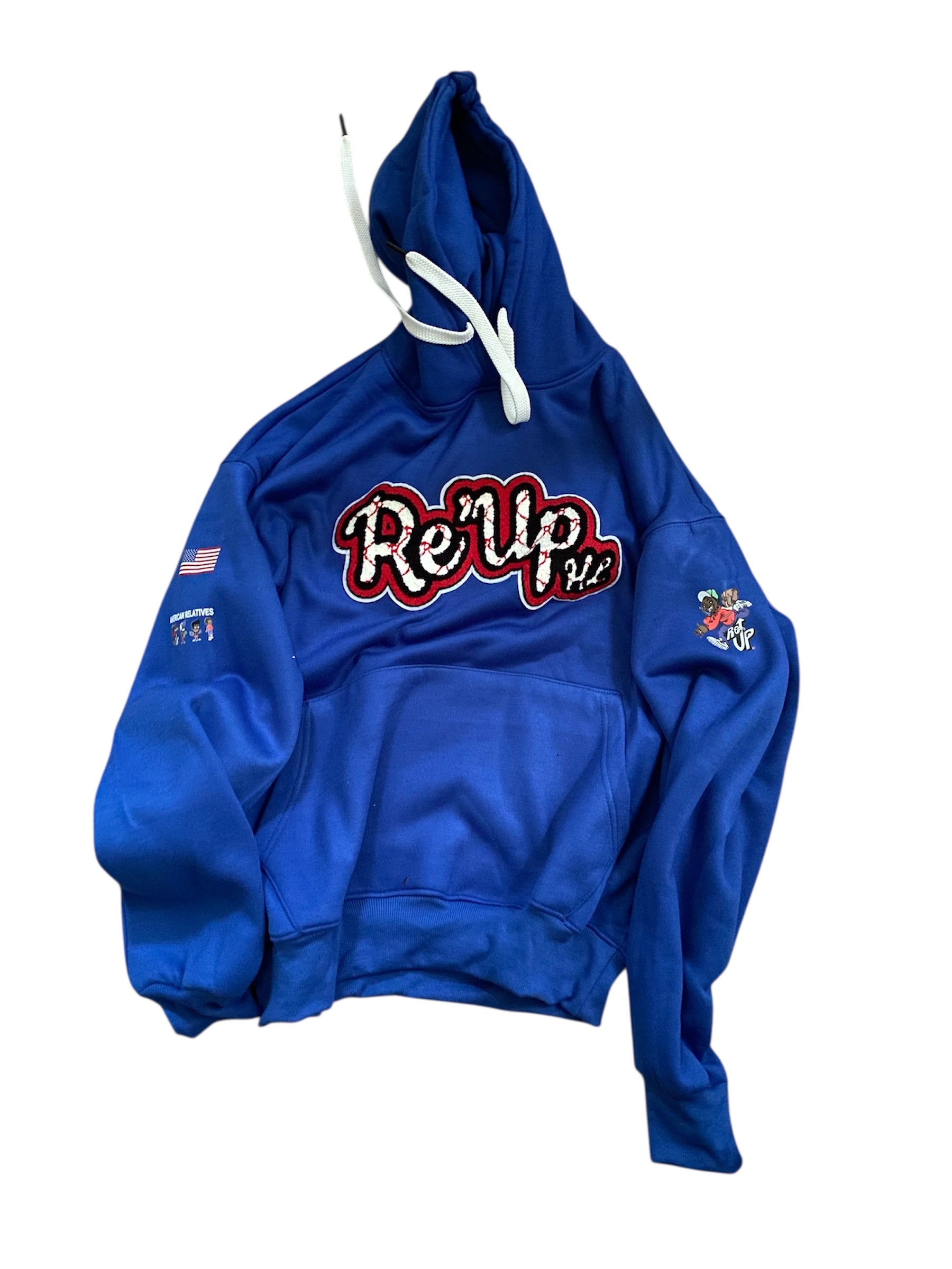 Hoodie royal blue Re’up