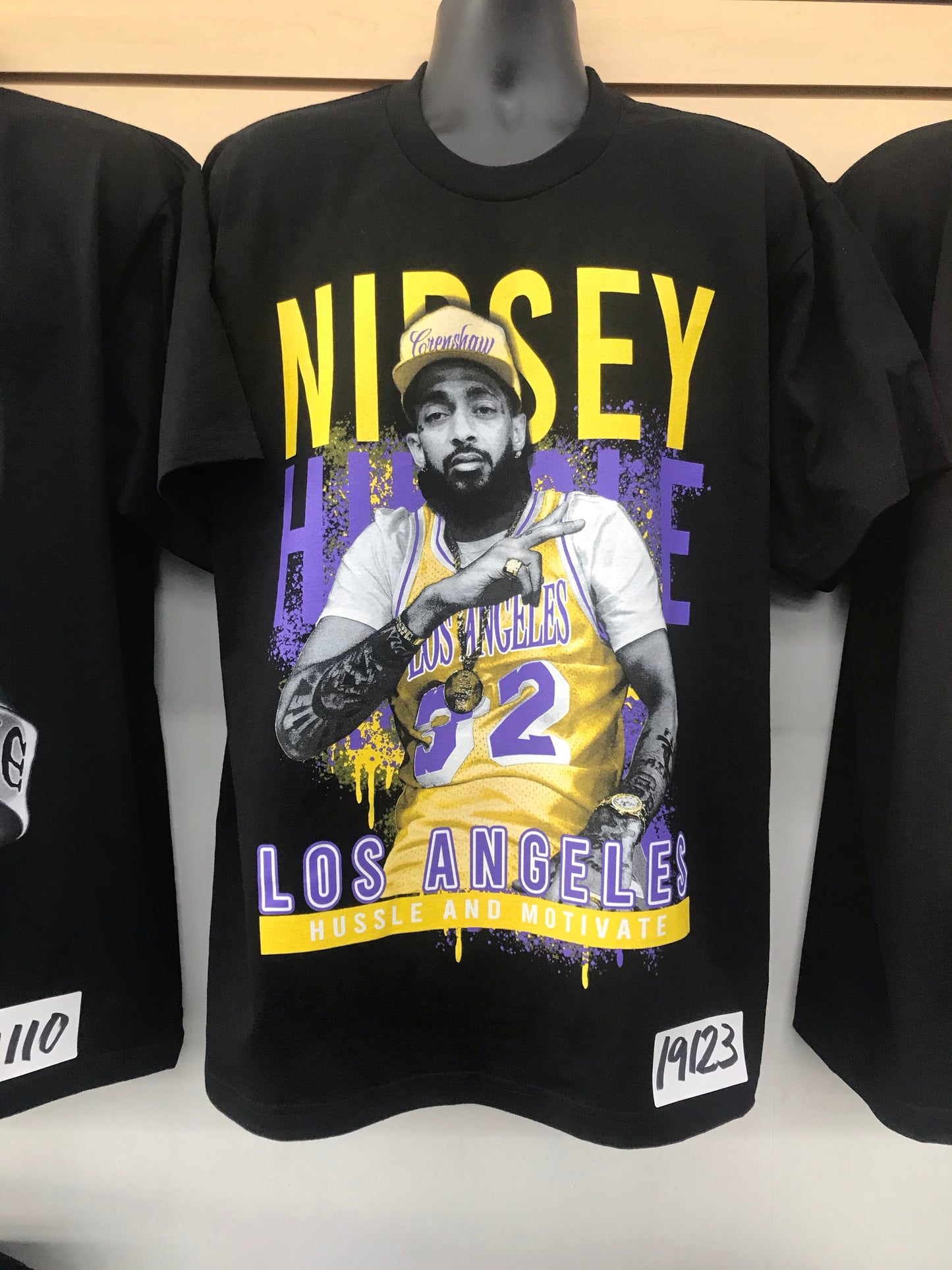 Lakers custom Nipsey Hussle