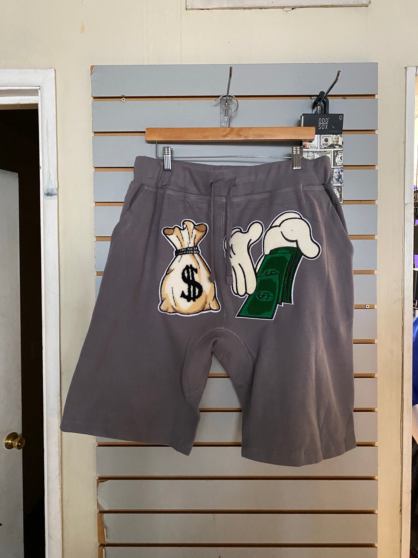 Custom - money urban shorts