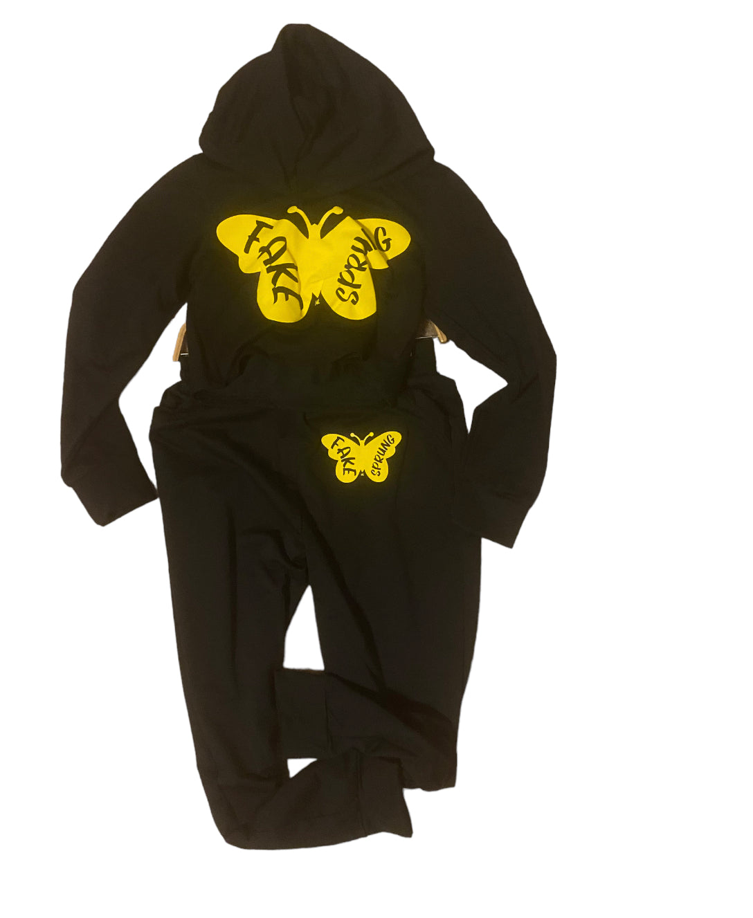 Female crop top jogger